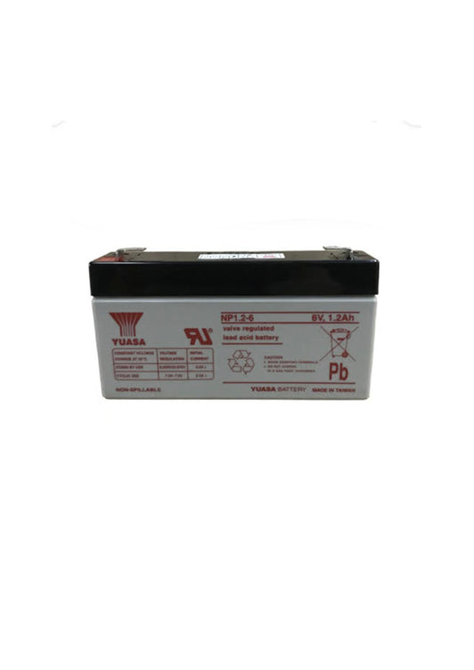 Yuasa Battery NIP1.2-6 6V 1.2Ah