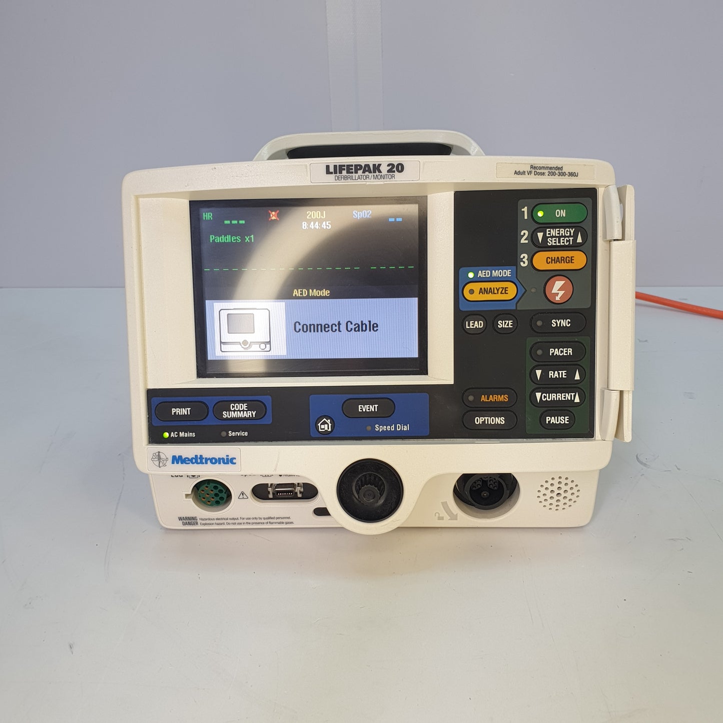 Physio Control Lifepak 20 Defibrillator/Monitor [Refurbished]