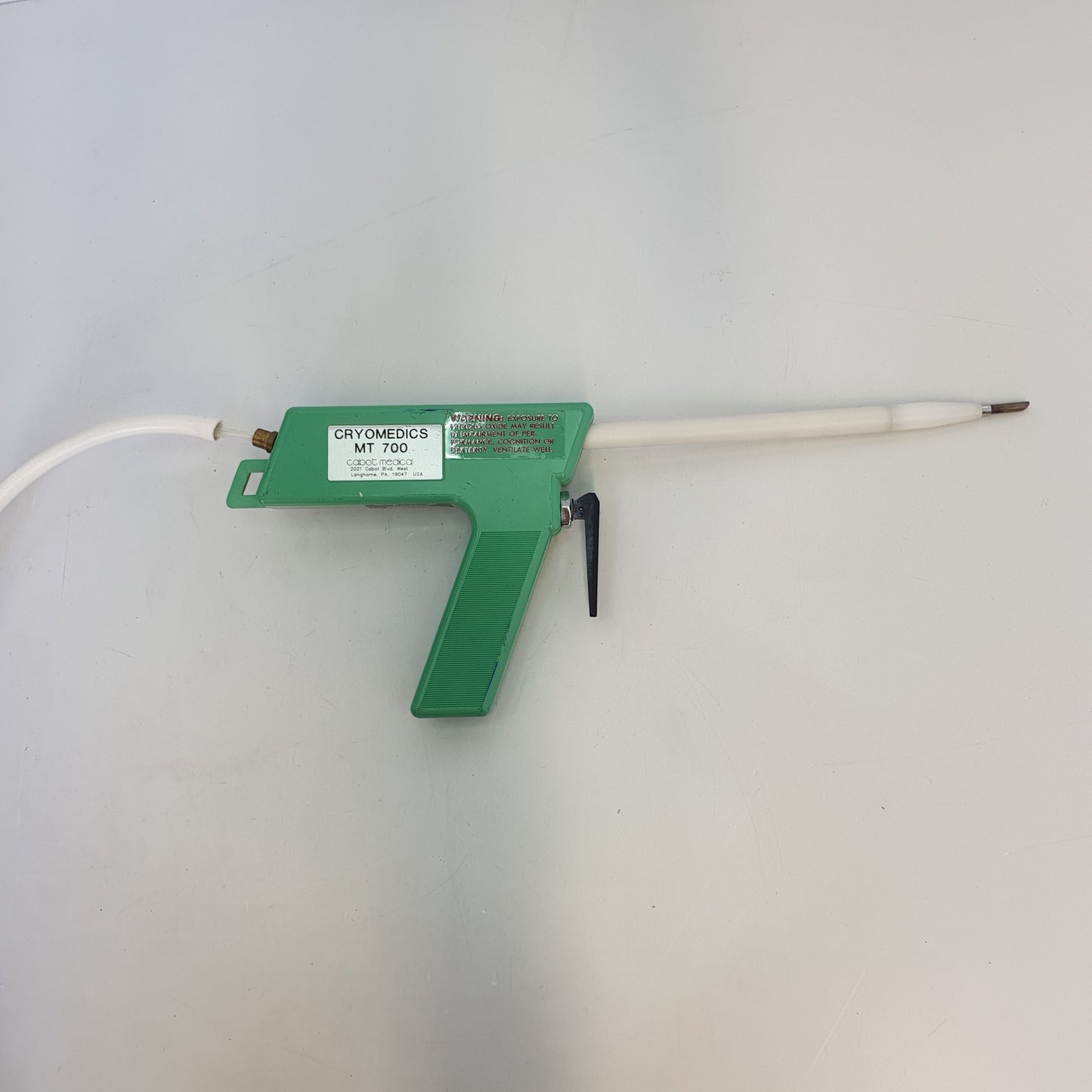 Cabot Medical Cryomedics MT 700 Cryosurgical Gun and Gauge [Parts only]