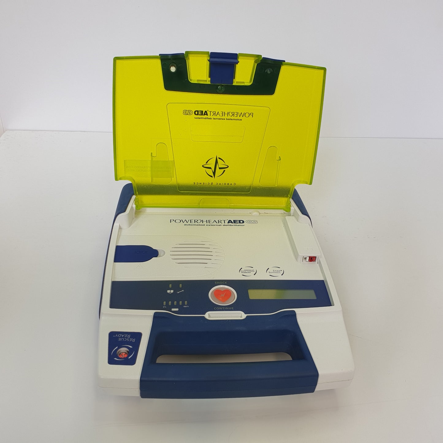 Cardiac Science Powerheart AED G3 Automated External Defibrillator ELECTRODES NOT INCLUDED [Refurbished]
