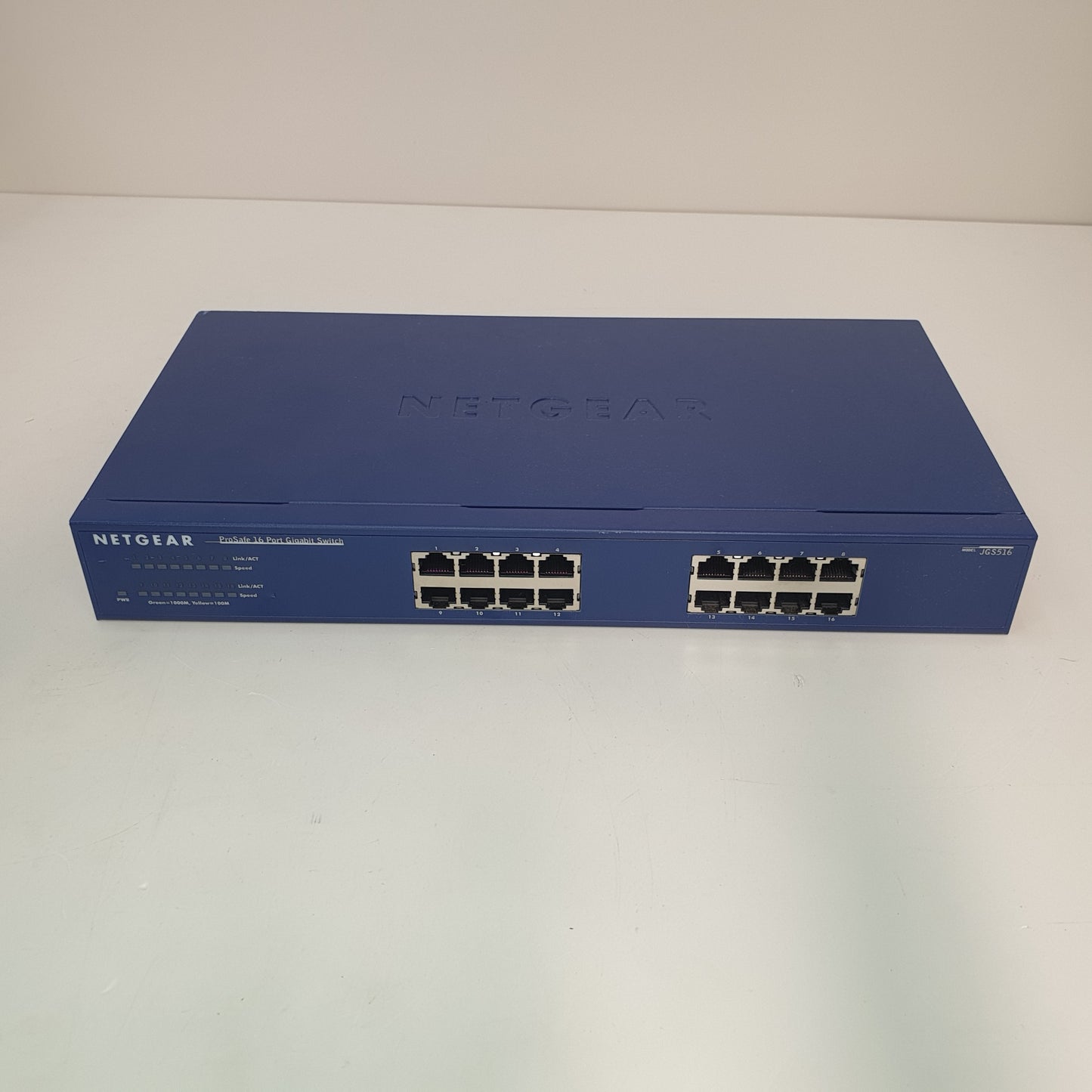Netgear ProSafe 16 Port Gigabit Switch JGS516 v2 [Used]