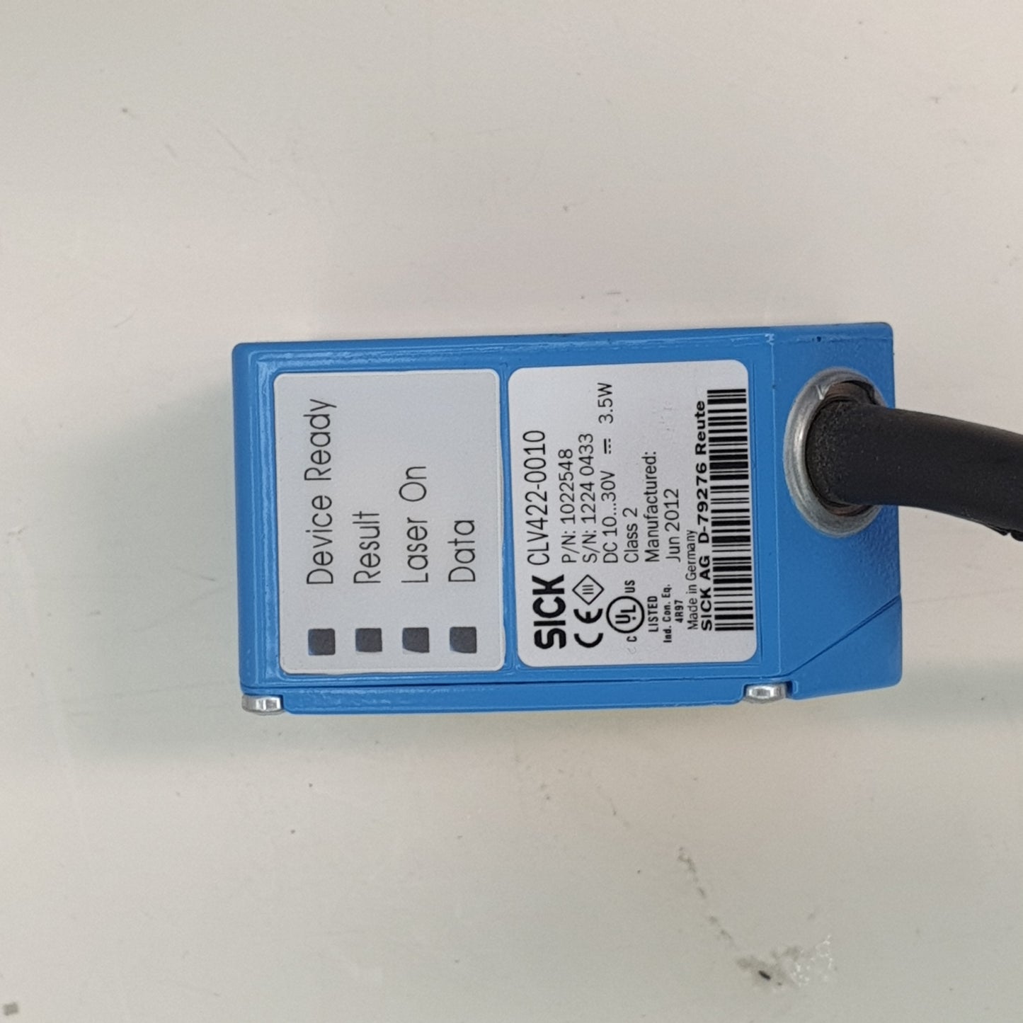SICK CLV422-0010 Industrial Barcode Scanner [Used]
