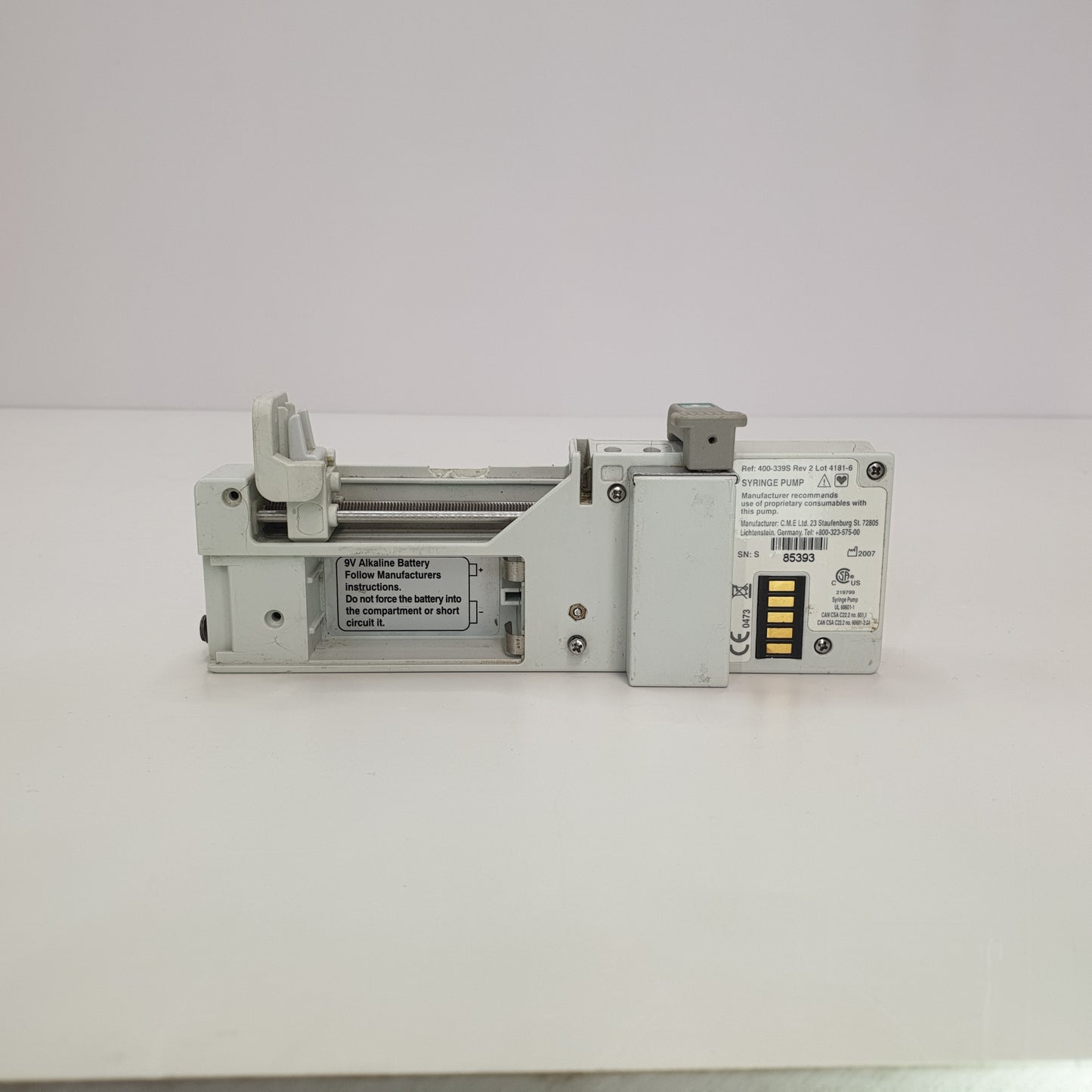 Ceasarea Medical Electronics Niki T34 Syringe Pump [Used]
