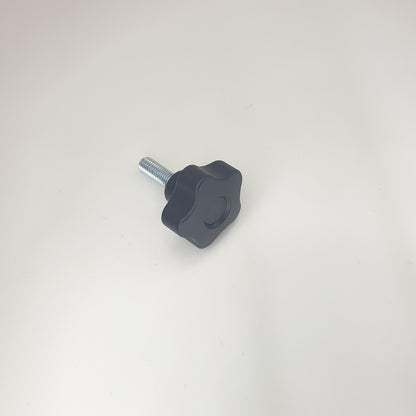 Elesa Black Polypropylene Based Technopolymer Knob, M8 x 25, Threaded Stud 69913-C9 [New/Unused]