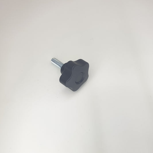 Elesa Black Polypropylene Based Technopolymer Knob, M8 x 25, Threaded Stud 69913-C9 [New/Unused]