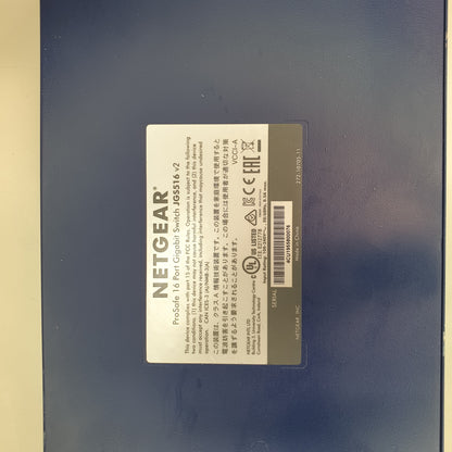 Netgear ProSafe 16 Port Gigabit Switch JGS516 v2 [Used]