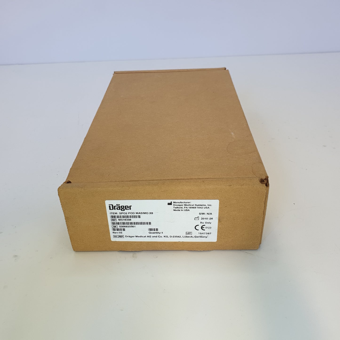 Dräger SpO2 Pod Masimo X8 [New/Unused]