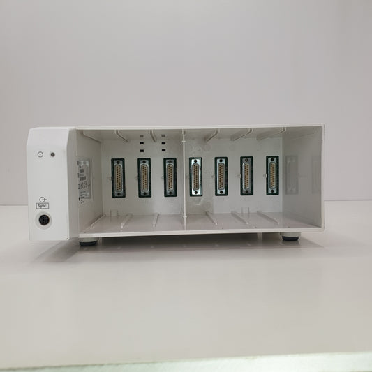 GE F7-01 Carescape 7 Slot Module Rack [Used]