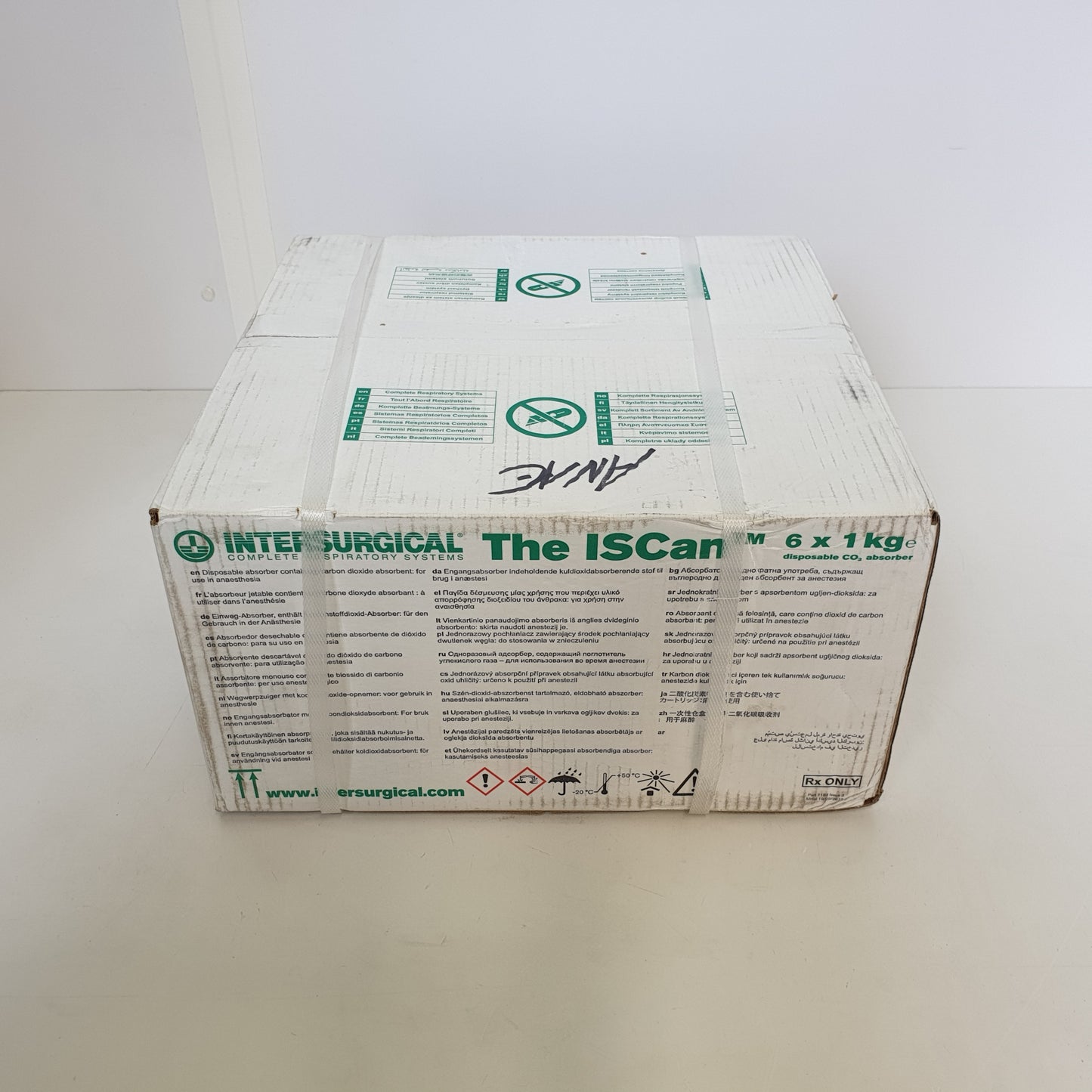Intersurgical IS Can: 1kg Soda Lime Absorber - LoFloSorb G/V [New/Unused]