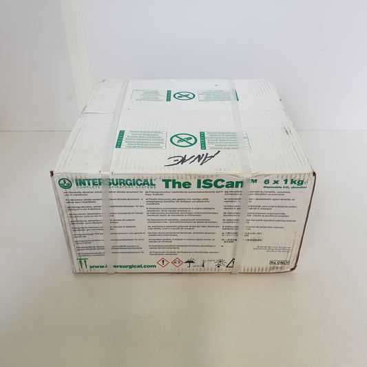 Intersurgical IS Can: 1kg Soda Lime Absorber - LoFloSorb G/V [New/Unused]