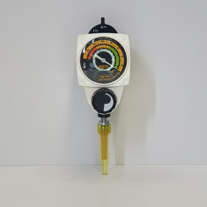 Ohmeda Two Mode Low Continuous Vacuum Regulator 6700-1233-900 CCW 0-135 mmHg (0-18.0 kPa) [Used]