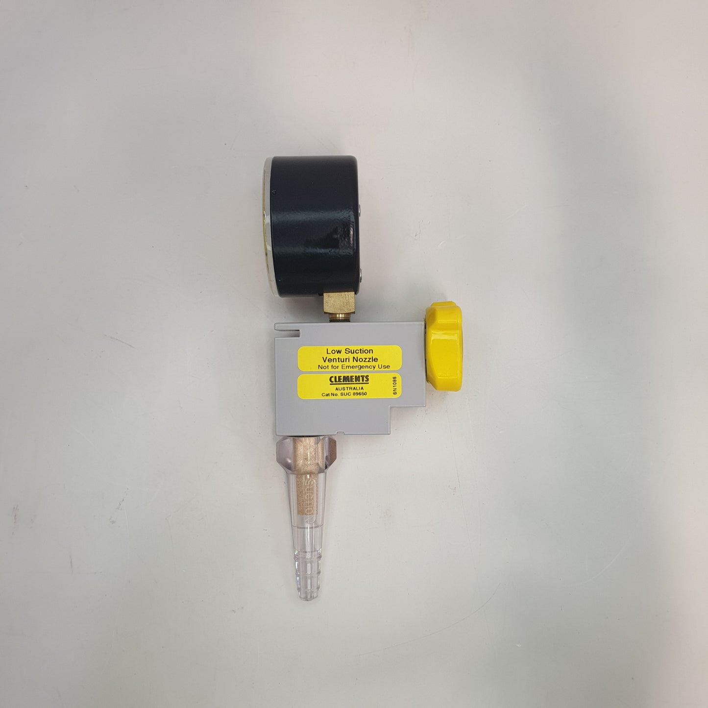 Clements Low Suction Vacuum Regulator 0-180mmHg 0-25kPa [Used]