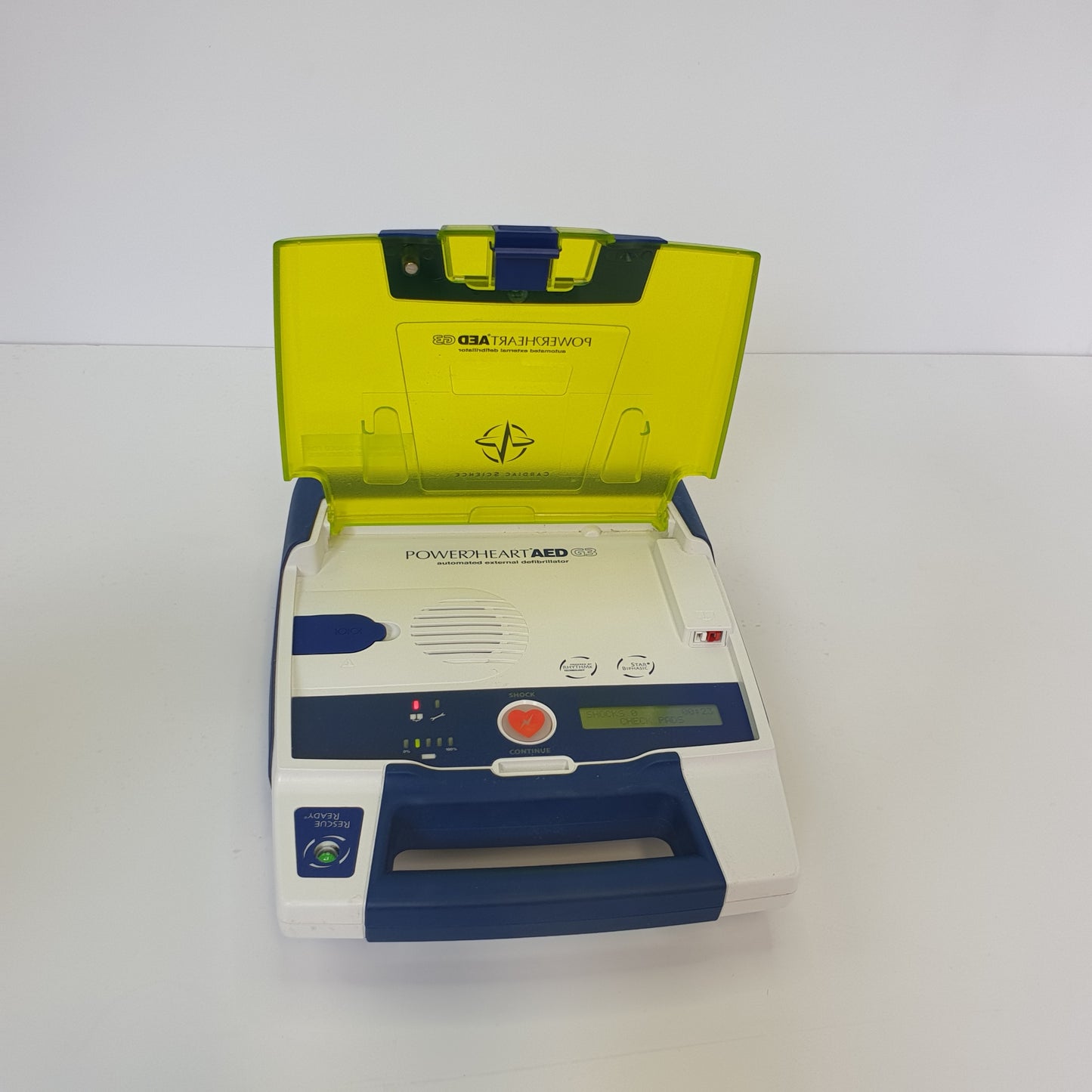 Cardiac Science Powerheart AED G3 Automated External Defibrillator ELECTRODES NOT INCLUDED [Refurbished]