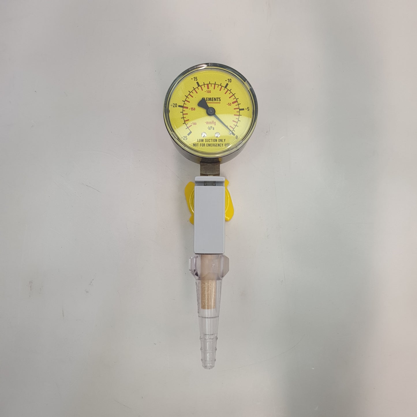 Clements Low Suction Vacuum Regulator 0-180mmHg 0-25kPa [Used]