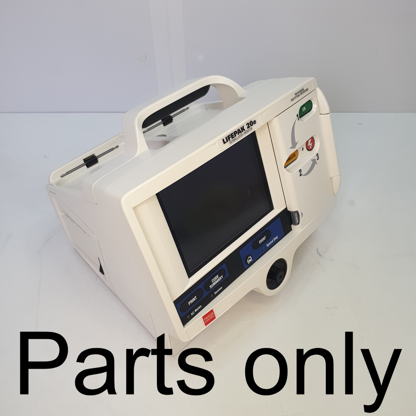 Physio Control Lifepak 20e Defibrillator/Monitor [Parts only]