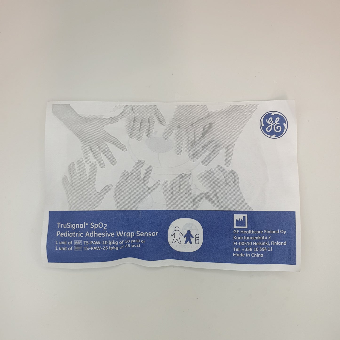 GE TruSignal SpO2 Pediatric Adhesive Wrap Sensor [New/Unused]