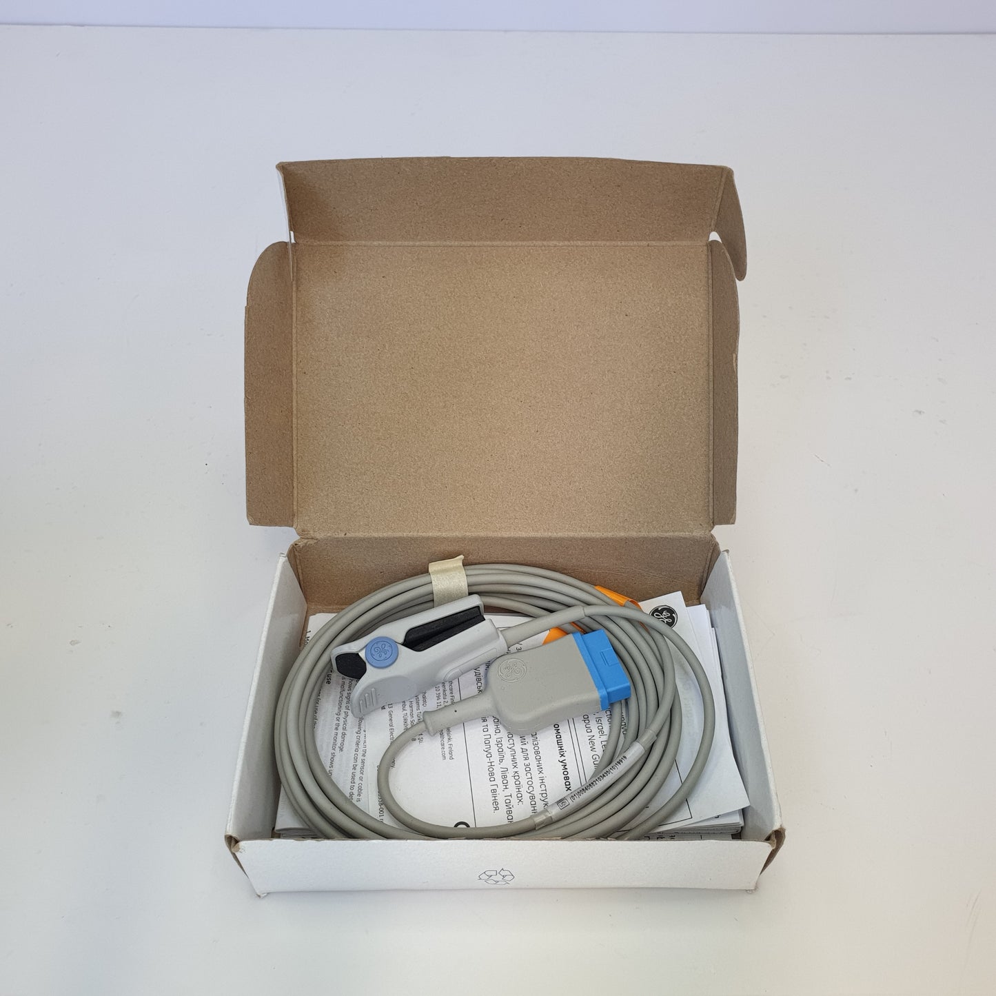 GE TruSignal SpO2 Finger Sensor Reusable TS-F4-GE [New/Unused]
