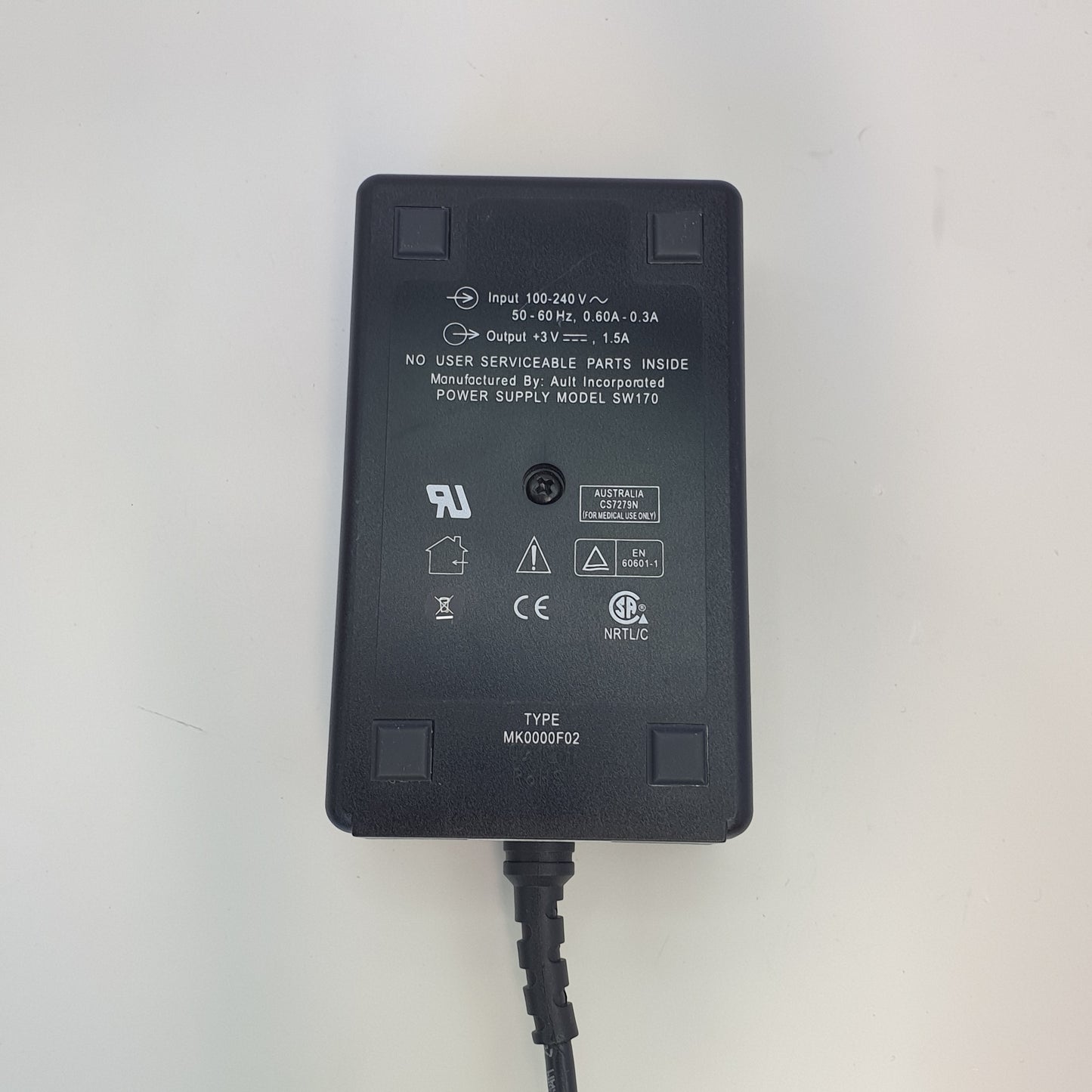 Hospira Gemstar Medical Power Supply Model SW170 [Refurbished]