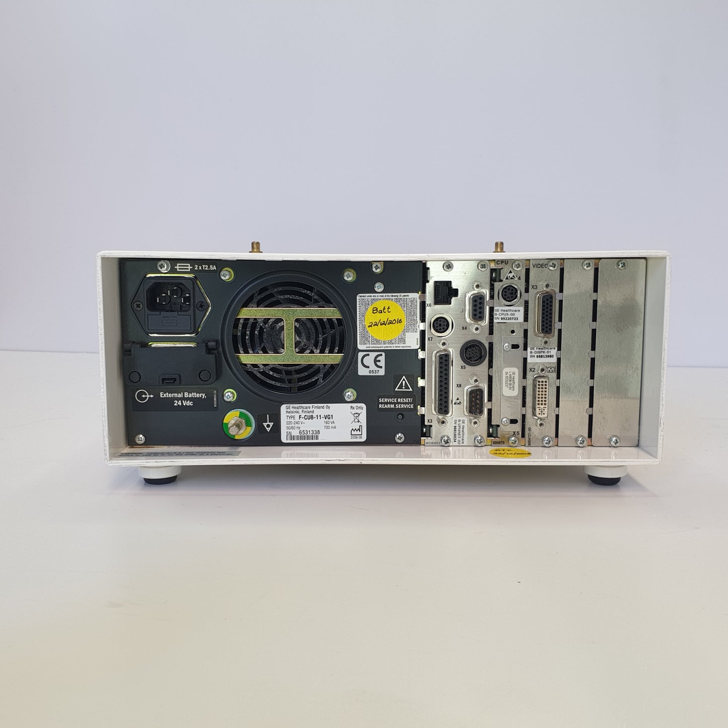 GE F-CU8-11-VG1 Multiparameter Module Rack [Used]