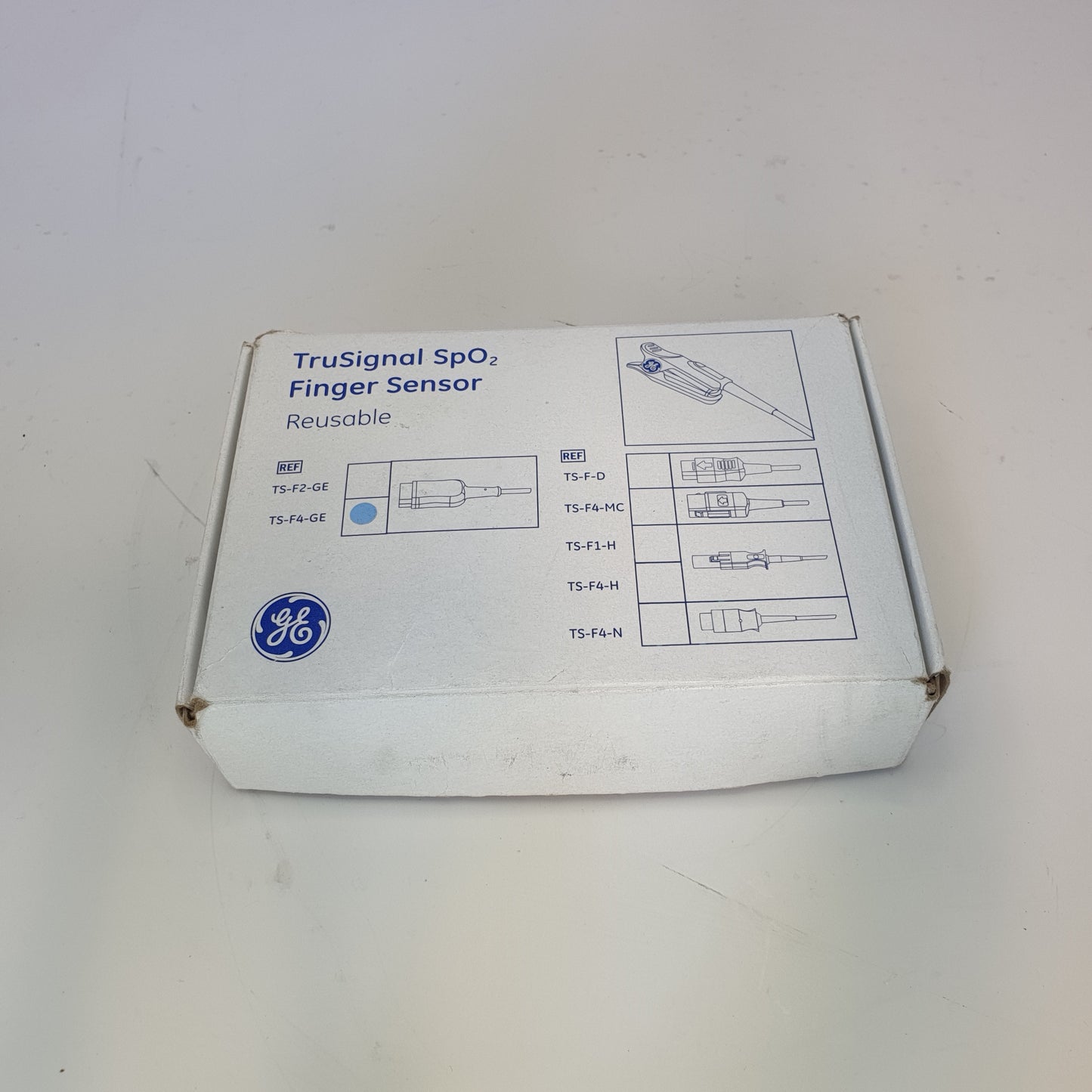 GE TruSignal SpO2 Finger Sensor Reusable TS-F4-GE [New/Unused]