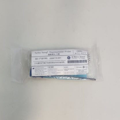 GE Turbo Temp Thermometer Probe 2008774-001 [New/Unused]
