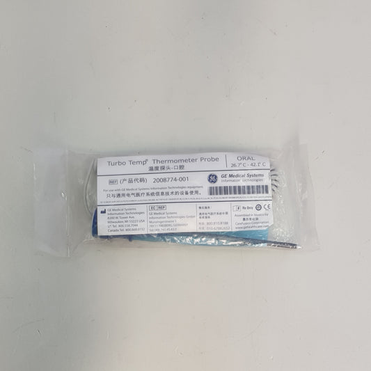 GE Turbo Temp Thermometer Probe 2008774-001 [New/Unused]