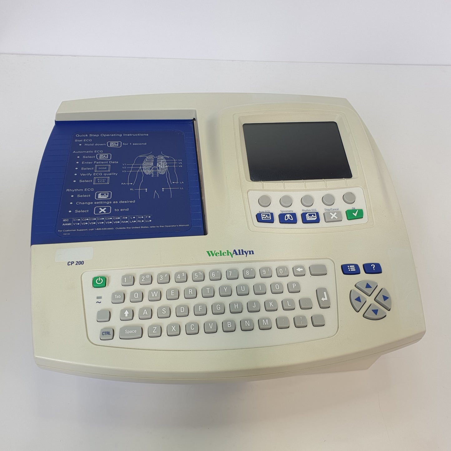 Welch Allyn CP 200 12 Lead Resting Electrocardiograph [Refurbished]