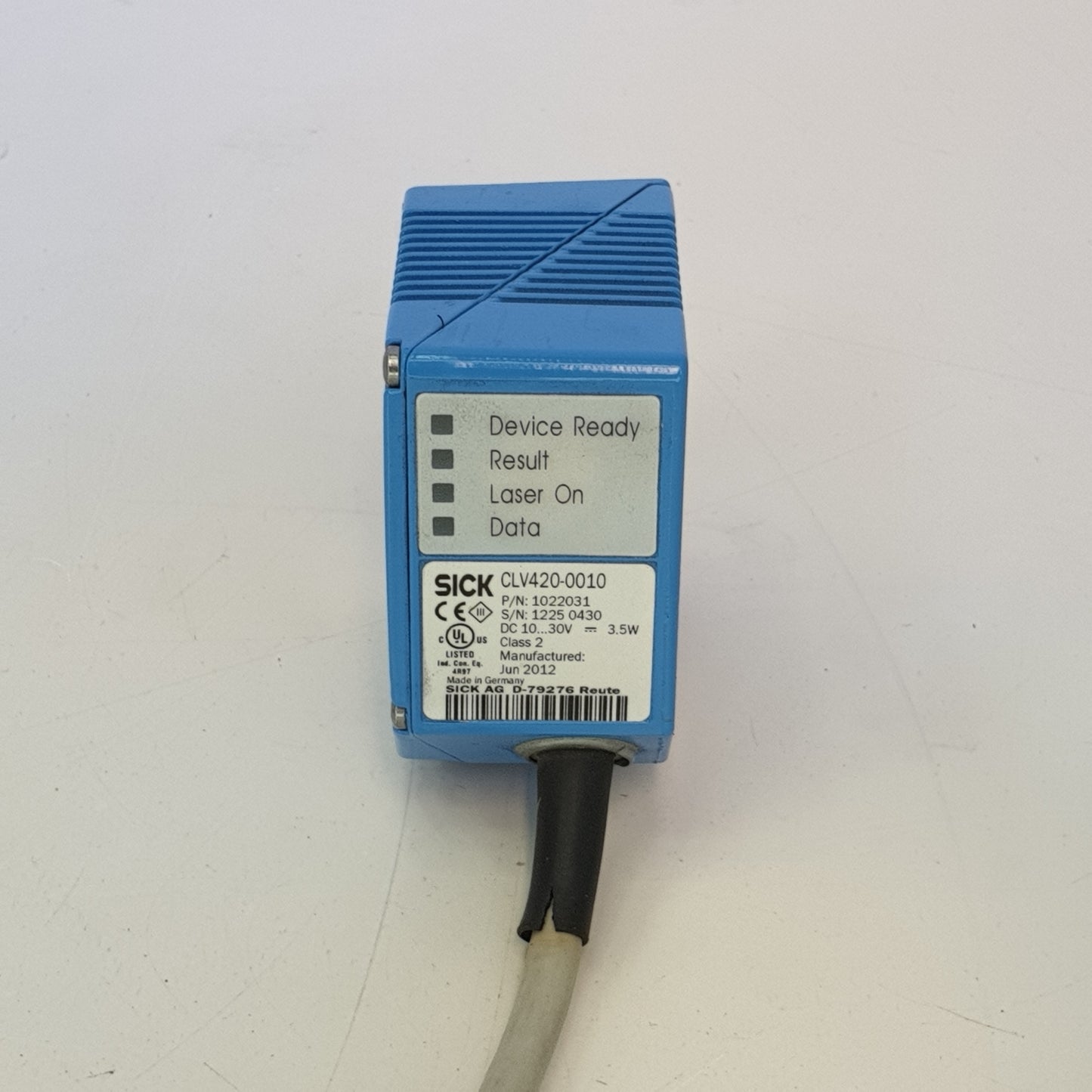 SICK CLV420-0010 Industrial Barcode Scanner [Used]